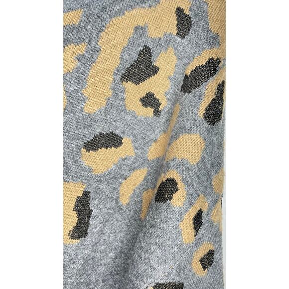 dizzy daisy leopard print sweater - Picture 5 of 6